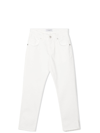 Paolo Pecora Mid-rise Straight-leg Jeans In Gesso