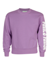 Aries Logo-print Long-sleeve Sweatshirt In Amt