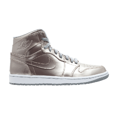 Pre-owned Air Jordan 1 Retro High 'zinc' In Silver