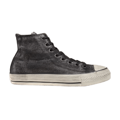 Pre-owned Converse John Varvatos X Chuck Taylor All Star Hi 'black Silver'