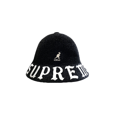 Pre-owned Supreme X Kangol Bermuda Casual Hat 'black'