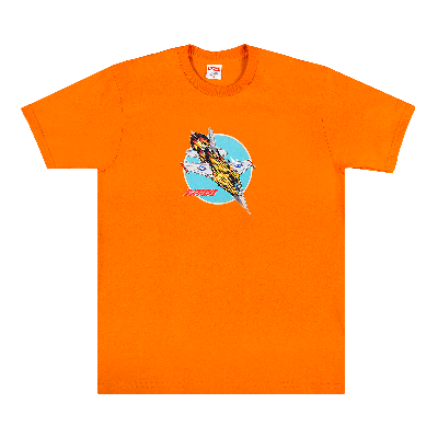 Pre-owned Supreme Jet Tee 'orange'
