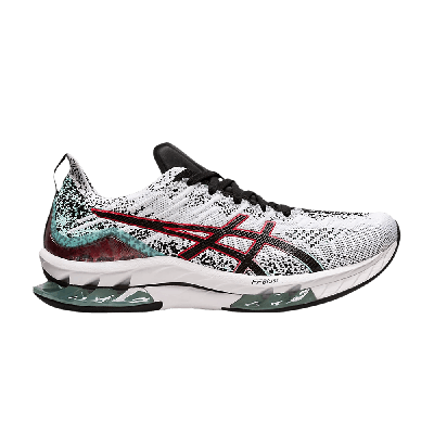 Pre-owned Asics Kinsei Blast 'white Black'