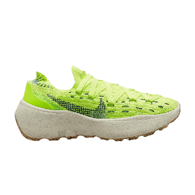 Pre-owned Nike Wmns Space Hippie 04 'light Lemon Twist' In Green