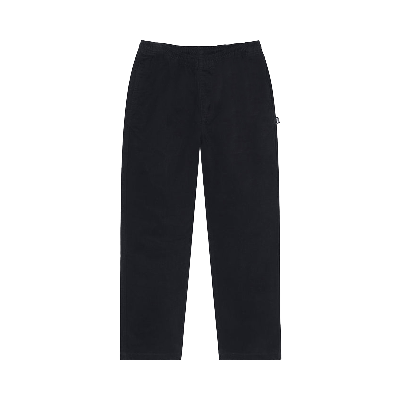 Pre-owned Stussy Brushed Beach Pant 'black'
