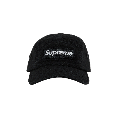 Pre-owned Supreme Military Camp Cap 'black'