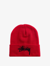 Stussy Logo Cap In Red