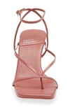 Jeffrey Campbell Fluxx Sandal In Dark Rose