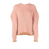Ulla Johnson Lorena Alpaca-blend Sweater In Pink