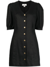 WE ARE KINDRED LUCIA PUFF-SLEEVE BUTTONED DRESS