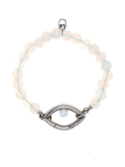 Capsule Eleven Eye-charm Detail Bracelet In Weiss