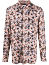 PS BY PAUL SMITH SNOW PIXIE-PRINT SHIRT