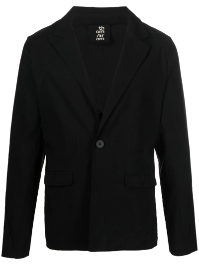 Thom Krom Suited Blazer In Black