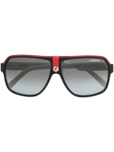 Carrera Pilot-frame Sunglasses In Schwarz