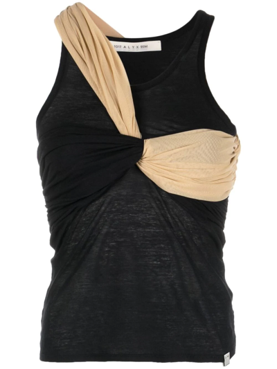 Alyx Twist-detail Vest Top In Black