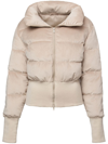 Unreal Fur New Amsterdam Velvet-effect Jacket In Neutrals
