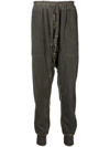 Isaac Sellam Experience Zip-embellished Tapered Trousers In Grey