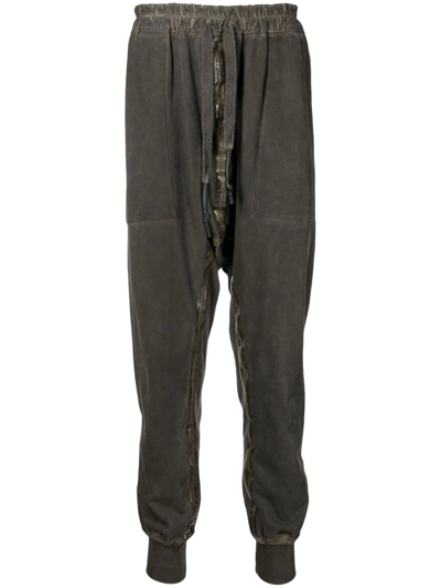 Isaac Sellam Experience Zip-embellished Tapered Trousers In Grey