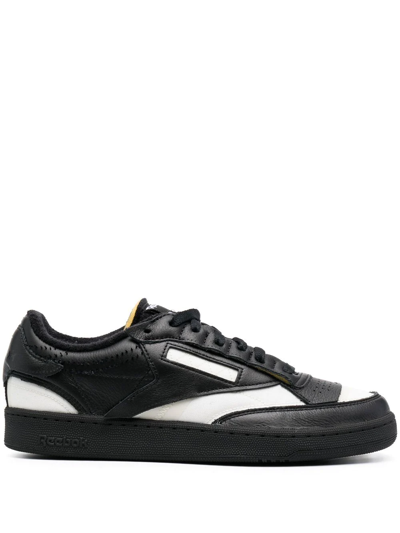 Maison Margiela Panelled Low-top Trainers In Black