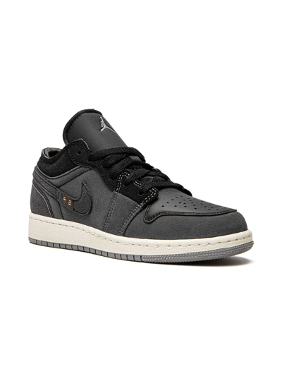 Jordan Kids' Air  1 Low Se Craft "inside Out" Sneakers In Black