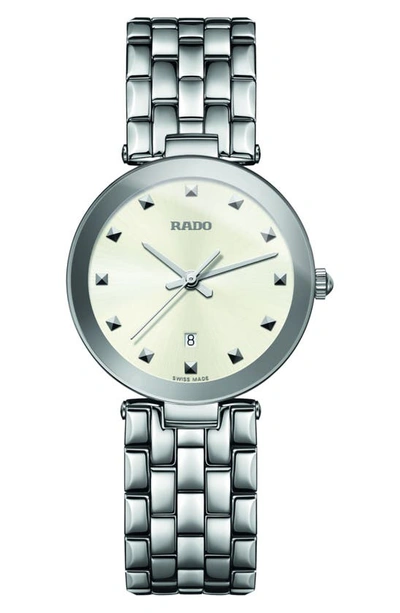 Rado 3-hand Quartz Bracelet Watch, 28mm