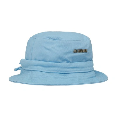 Jacquemus Gadjo Bucket Hat In Blue