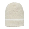 Jacquemus Le Bonnet Neve Plush Beanie In Off White