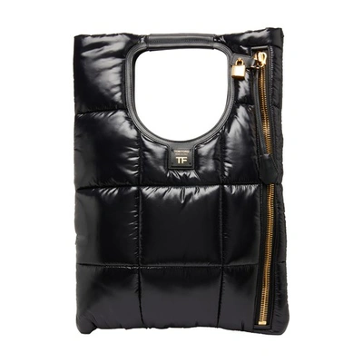 Tom Ford Shoulder Bag In Black