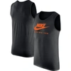 NIKE NIKE BLACK VIRGINIA TECH HOKIES FUTURA PERFORMANCE SCOOP NECK TANK TOP