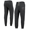 ALTERNATIVE APPAREL ALTERNATIVE APPAREL HEATHERED BLACK MISSISSIPPI STATE BULLDOGS DODGEBALL TRI-BLEND PANTS