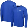 DUNBROOKE DUNBROOKE LOS ANGELES DODGERS ROYAL MAVERICK LONG SLEEVE T-SHIRT