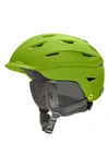 Smith Level Snow Helmet With Mips In Matte Algae