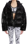 Dolce & Gabbana Coated-finish Puffer Jacket In S9000 Variante Abbinata
