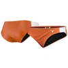 Foco Texas Orange Texas Longhorns Wordmark Bikini Bottom In Burnt Orange