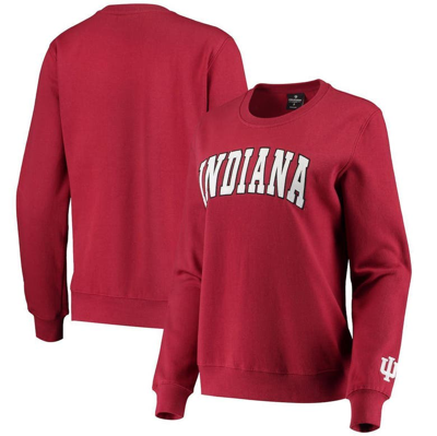 Colosseum Crimson Indiana Hoosiers Campanile Pullover Sweatshirt