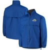 Dunbrooke Royal Los Angeles Chargers Triumph Fleece Full-zip Jacket In Royal