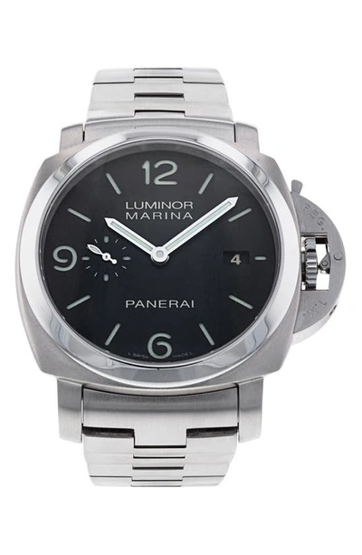 Watchfinder & Co. Panerai Manifattura Luminor Bracelet Watch, 44mm In Steel