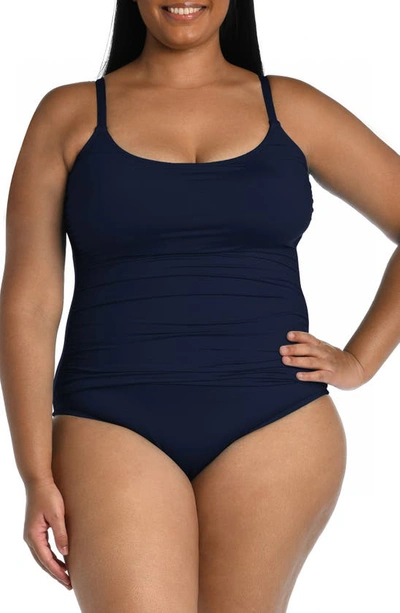 LA BLANCA ISLAND ONE-PIECE SWIMSUIT