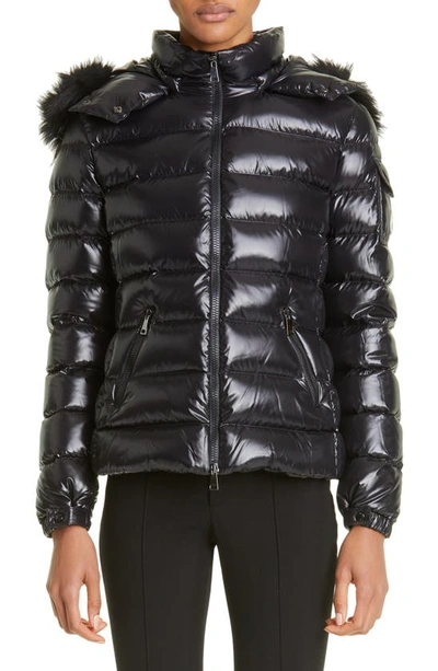 Moncler Badyf Hodded Puffer Jacket In Black