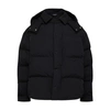 Jacquemus Black Le Papier 'la Doudoune Chemise' Puffer Jacket In Black