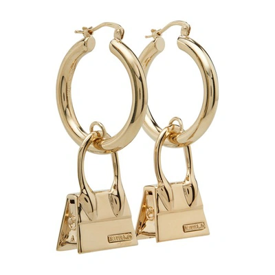 Jacquemus Chiquito Earrings In Light Gold