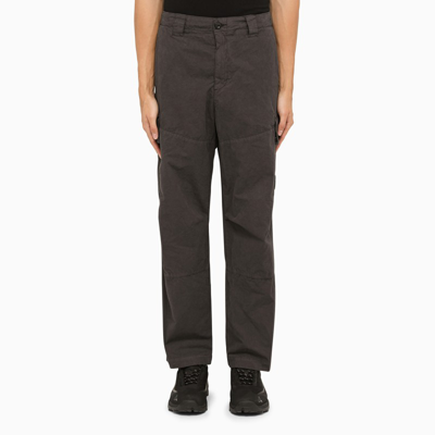 C.p. Company Wide Jet Black Cargo Trousers In Multicolor