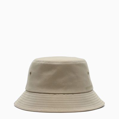 Burberry Beige Cotton Bucket Hat