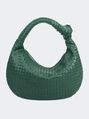 Melie Bianco Brigitte Large Shoulder Bag In Green