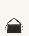 Transience Pillow Flap Pouch Shoulder Bag In Black