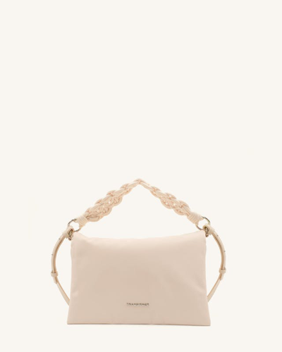 Transience Pillow Flap Pouch Shoulder Bag In White