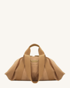 Transience On Tour Zip Nylon Duffel In Toffee