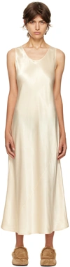 MAX MARA OFF-WHITE ARES MIDI DRESS