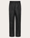 Valentino Stud Detail Cargo Trousers In Black