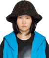 Mm6 Maison Margiela Chunky Cable-knit Beanie In 002f Brown